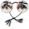 MINI RGB-RG6 F Connector + 20in Compositie Video Cable