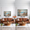 Upgrade Your 24x16 Inches 'Beach Couple Names' Canvas To 36x24 Inches