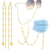 Violet and Brooks Hypoallergenic, nickel free, Eyeglass Chain or Mask Holder