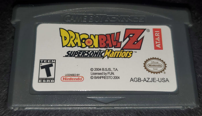 Dragon Ball Z: Supersonic Warriors GBA Video Game Boy Advance DBZ 2004