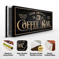 Personalized Coffee Bar Sign II