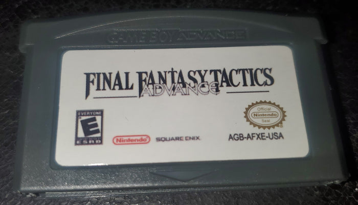 Final Fantasy Tactics Advance GBA Video Game Boy Advance FFTA 2003