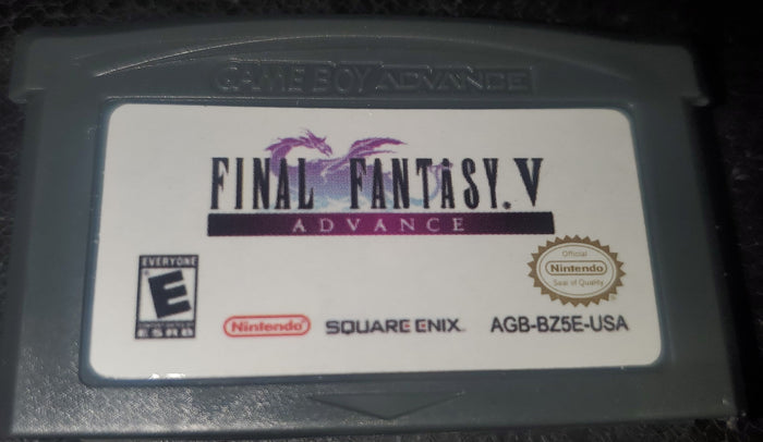 Final Fantasy V 5 Advance GBA Video Game Boy Advance Nintendo 2006