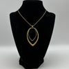 Lucky Brand Gold-Tone Multi-Charm Long Pendant Necklace