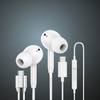 Wired Earbuds with Microphone - In-Ear Headphones for iPhone 15 16 and 17 Series