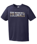 NCAA George Washington Colonials Youth Boys Diagonal Short sleeve, Size Medium