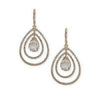 Anne Klein Gold-Tone Crystal Orbital Drop Earrings ? Gold