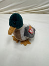 Ty Beanie Baby Jake The Mallard Drake Duck, 1997 1998  P.V.C. Pellets 14 Errors