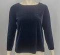 Rachel Zoe 3/4 Sleeve Velvet Blouse , Size Small