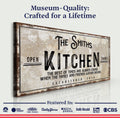Family Kitchen Sign