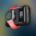 Bank with Apple Watch Charger: PD 22.5W Fast Charging, USB-C/A Ports, LED Displa