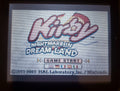 Kirby Nightmare in Dream Land GBA Video Game Boy Advance Ninendo 2002