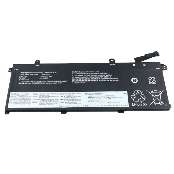 Laptop Battery for Lenovo ThinkPad T490; Lenovo ThinkPad T495; Lenovo ThinkPad T43S