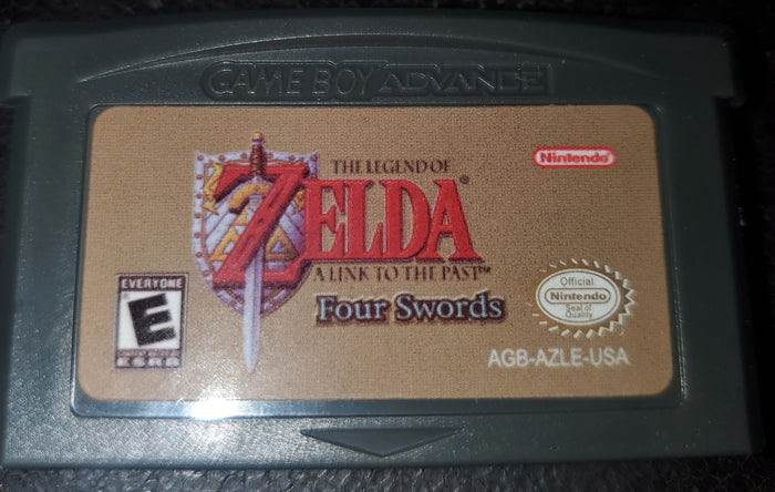 Legend of Zelda Link to the Past, 4 Swords GBA Video Game Boy Advance