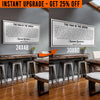 Upgrade Your 48x24 Inches 'The Man In The Arena' (Style 3) Canvas To 60x30 Inches