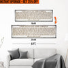 Upgrade Your 16x48 Inches 'The Man In The Arena' Canvas To 20x60 Inches