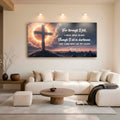 Micah 7:8 - The Lord Will Be My Light Faith Sign
