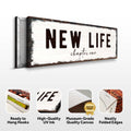 New Life Chapter One Sign