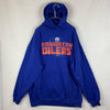 Majestic NHL Edmonton Oilers Fleece Hoodie, Size 2XT