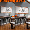 Upgrade Your 48x24 Inches 'Rustic Horse Ranch' (Style 2) Canvas To 60x30 Inches