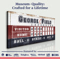 Personalized Baseball Scoreboard Sign