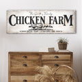 Chicken Family Farm Sign