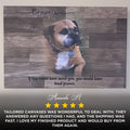 Wooden Animal Portrait Sign | Personalized Canvas Wall Art