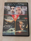 Absolution, Dark Planet, Convict 762 - 3 Sci-Fi Movies DVD