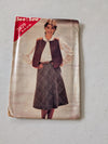Misses Vest Skirt Pattern Size 8 10 12 Butterick 3829 See & Sew Cut To 12(Sewing Pattern Vintage)
