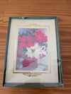 Poinsettia Christmas Cards from Unknown -  Stationery (Paper, Ink Greeting Cards, Traditional, Cream, Red, White, Gold)