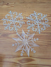 Acrylic Snowflakes from Unknown -  Ornaments (Acrylic, Plastic Ornaments, Modern, Traditional, Glam, Clear)