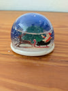 Mini Santa Sleigh Snow Globe from Unknown -  Holiday Decor (Plastic, Water, Glitter Decor, Traditional, Kids, White, Red, Brown, Blue)