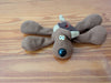 Plush Reindeer Ornament from Unknown -  Holiday Decor (Fabric, Plush Ornament, Rustic, Craft, Brown)