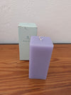 Square Pillar Candle from Partylite -  Candles (Wax Candle, Modern, Minimalist, Lavender)