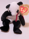 China the Panda - Ty Beanie Baby (Black & White, 2000, Plush Toy, Stuffed Animal, MWMT, Vintage, Retired)