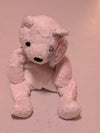 Teddy (White) the Bear - Ty Beanie Baby (White, 1995, Plush Toy, MWMT, Stuffed Animal, Vintage, Retired, Plushie)