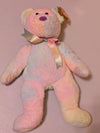 Groovey the Pastel Curly  Bear  TY  Beanie Buddie 14