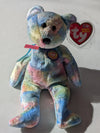 Celeste the Bear - Ty Beanie Baby (Rainbow, 2003, Plushie, Toy, Stuffed Animal, MWMT, Vintage, Retired)