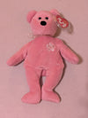 Sakura II the Bear - Ty Beanie Baby (Pink, 2000, MWMT, Plush, Toy, Stuffed Animal, Vintage, Retired)