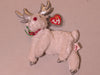 Snowdrift the Reindeer - Ty Beanie Baby (White, 2000, MWMT, Plush, Toy, Stuffed Animal, Vintage, Retired)