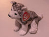 Blizzard the Husky - Ty Beanie Baby (White, Gray, 2003, Vintage, MWMT, Plush Toy, Stuffed Animal, Retired)
