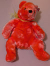 TANGERINE the Bear TY Beanie Buddy -  Soft 13