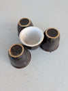 Crock Stoneware Vintage Mini Brown Bean