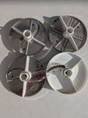Oster Kitchen Center Food Processor blades - aet of four vintage