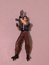 LAGUNA LOIRE with weapon  VINTAGE 1999 FINAL FANTASY VIII DELUXE FIGURE SQUARE ENIX(Action Figure, SciFi/Fantasy, Collectable, Vintage, Loose, Missing Parts/pieces, Incomplete)
