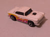 Chevrolet Bel Air 1978 Hot Wheels '55 White Chevy Loose Car Malaysia Mattel(Vehicle, SciFi/Fantasy, Collectable, Vintage, Loose, Missing Parts/pieces, Incomplete)