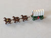 CONESTOGA COVERED WAGON AND HORSE TEAM Moko Lesney Matchbox 1955(vintage, collectable, nostalgia, toy)