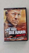 Live Free or Die Hard (DVD, 2007). Bruce Willis. Justin Long.  Timothy Olyphant