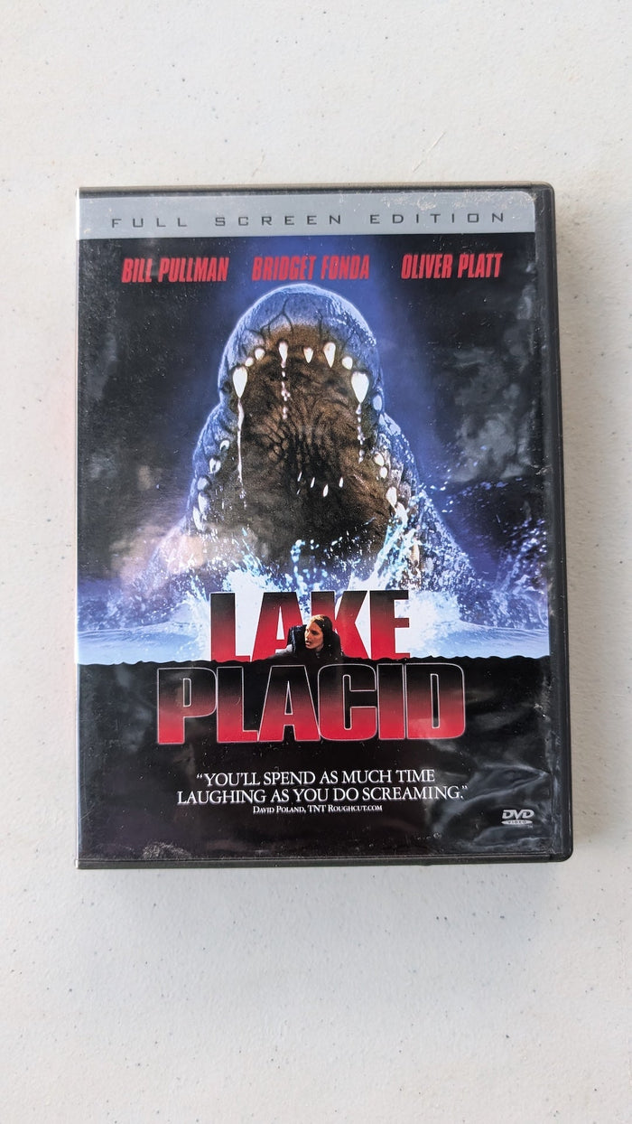 LAKE PLACID DVD MOVIE, BILL PULLMAN, BRIDGET FONDA, OLIVER PLATT, BRENDAN G.