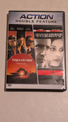 Action Double Feature: Tequila Sunrise / Conspiracy Theory (DVD, 1988 / 1997, R / R) Mel Gibson, Michelle Pfeiffer, Kurt Russell; Mel Gibson, Julia Roberts, Patrick Stewart